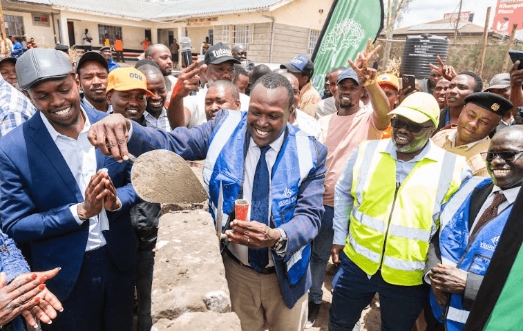 Foundation stone laid for Kajiado Jitume Digital Centre of Excellence