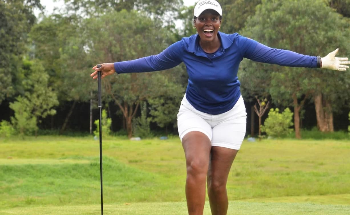 Joyce Wanjiru is Kenya’s newest lady golf professional