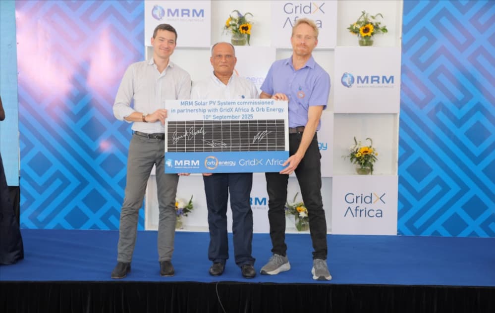 MRM launches large scale solar project at Mariakani Plant in Mombasa