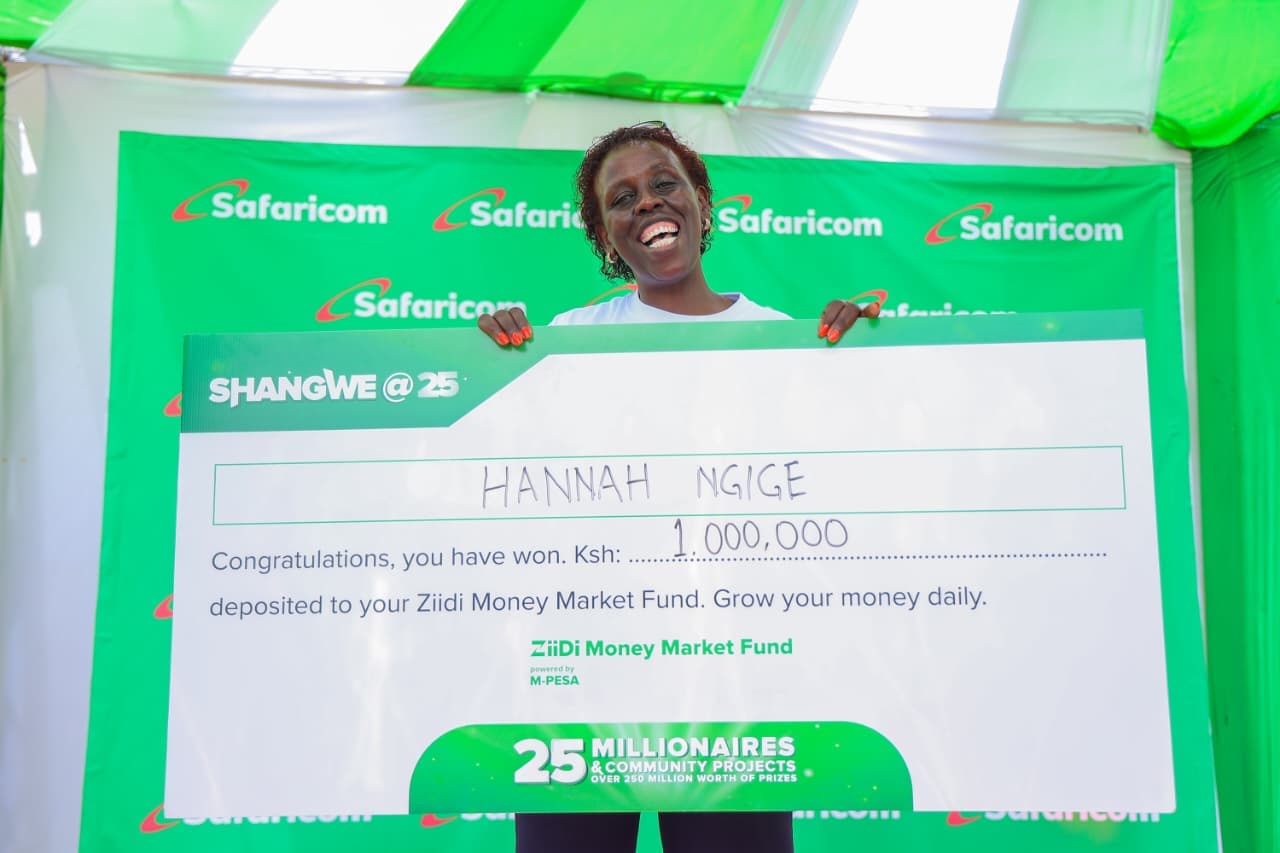 Five more Kenyans become Millionaires in the ongoing Safaricom Shangwe @25 consumer promotion