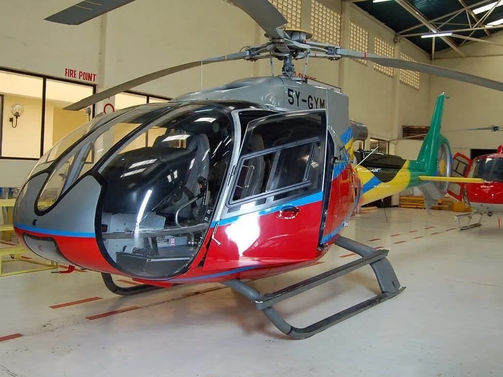 KCAA identifies helicopter that crashed at Mt Ololokwe as Eurocopter EC130 B4