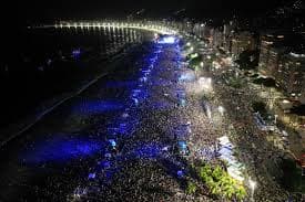 Massive crowds fill Rio’s Copacabana beach for Shakira concert
