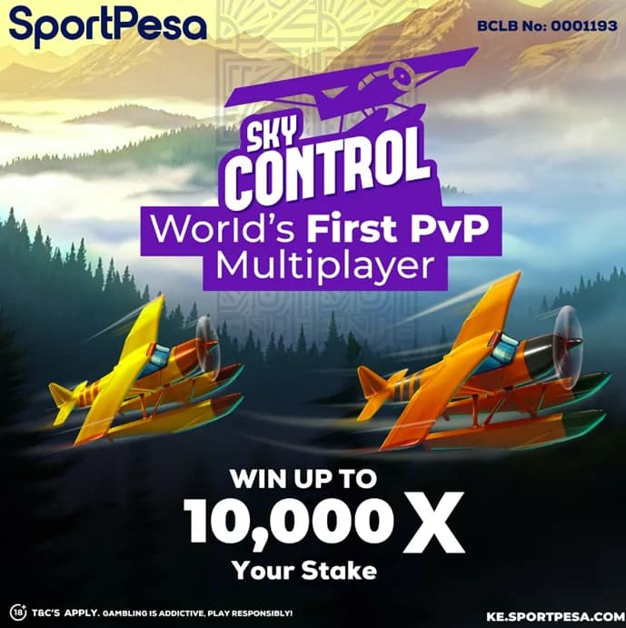 World’s First PvP Crash Game: SportPesa Kenya’s Sky Control is the Future of Online Gaming