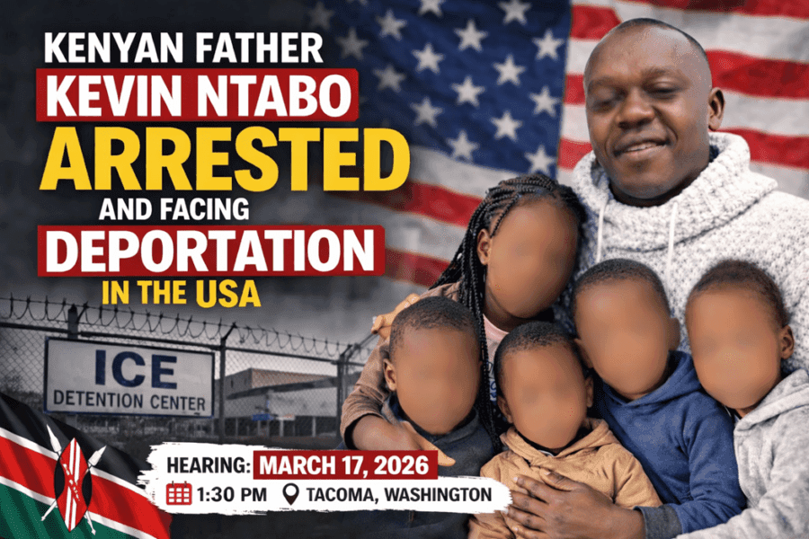 Kenyan Father Kevin Ntabo Arrested and Facing Deportation In US