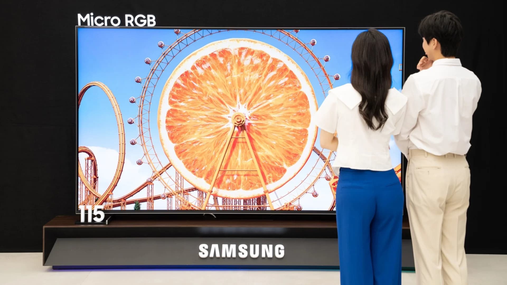 Samsung Launches World’s First Micro RGB TV Display To Rival LG’s OLED