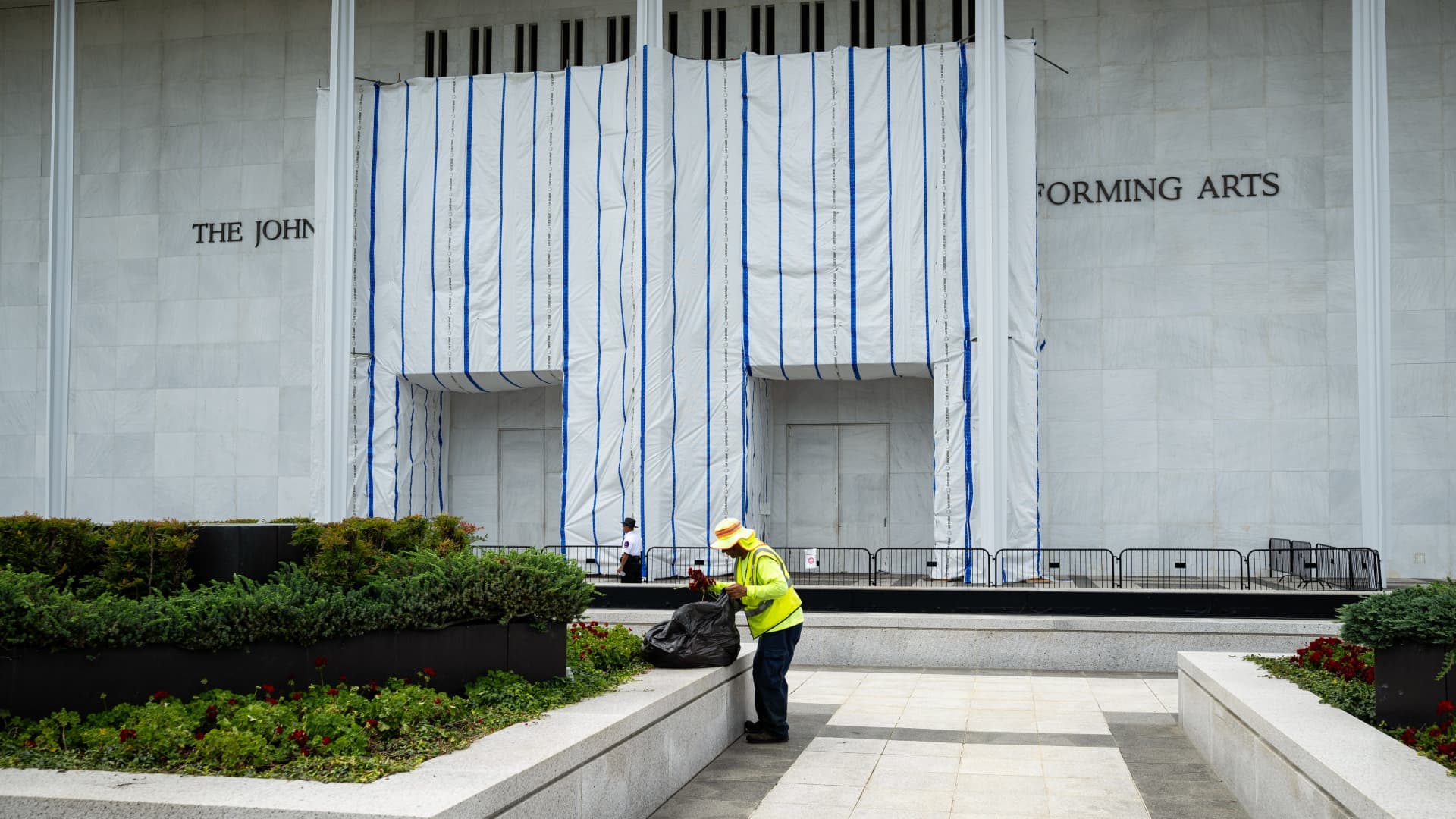 Trump says Kennedy Center to close as court rules his name must stay off building