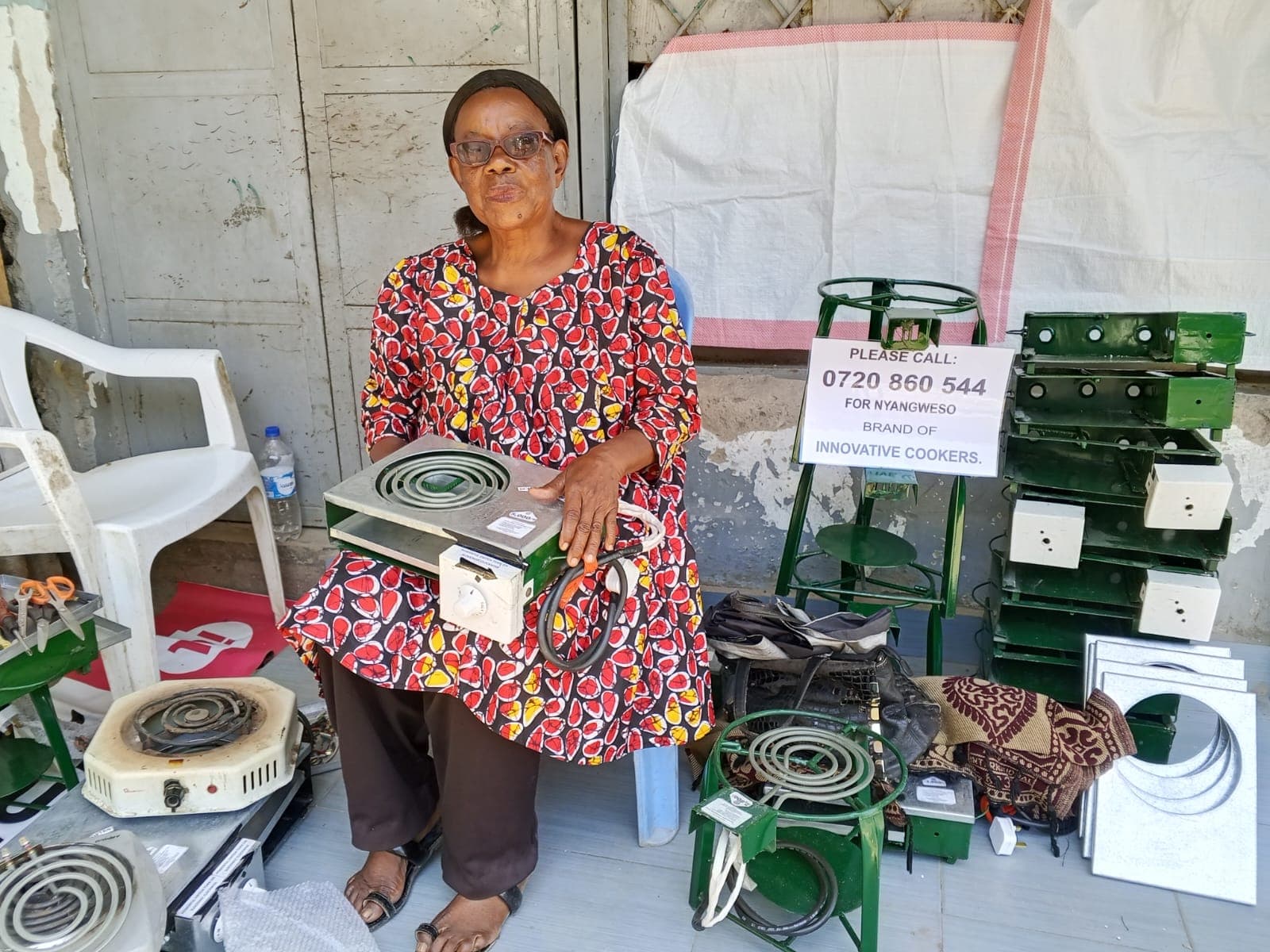 Business lady unveils cheap cookers consuming Sh800 per month