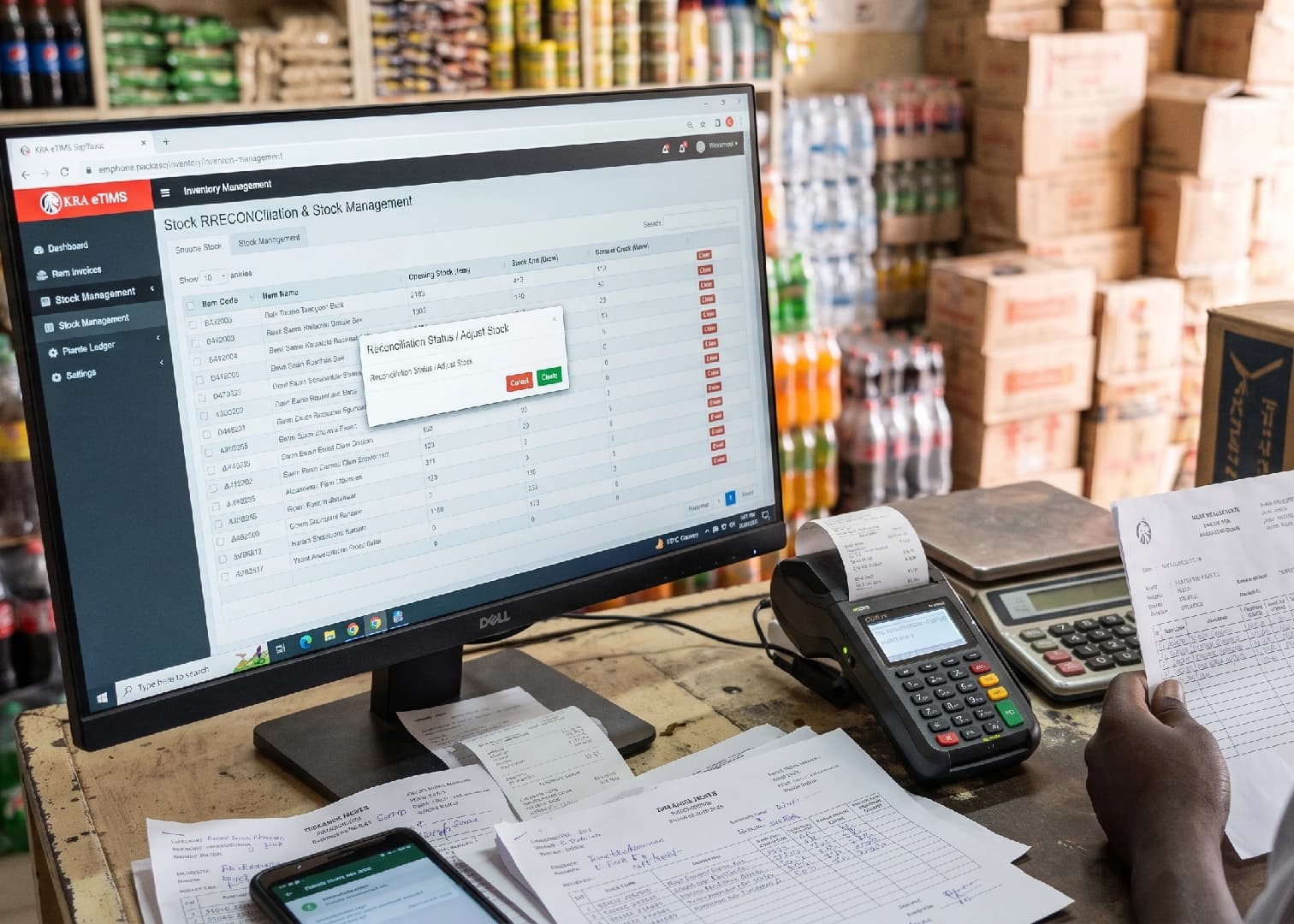 KRA to Use eTIMS to Check Business Inventory Records