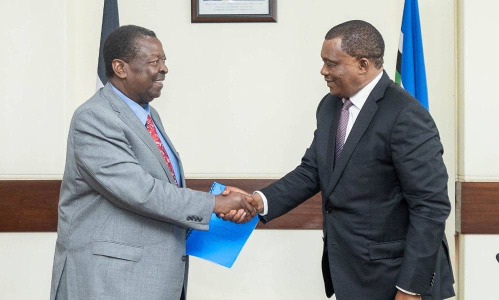 Musalia Mudavadi Takes Over Public Service Docket Following Muturi’s Dismissal