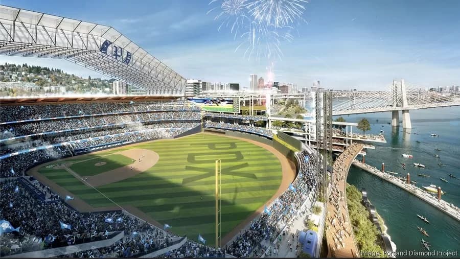 $800m authorized for Portland Major League Baseball stadium construction