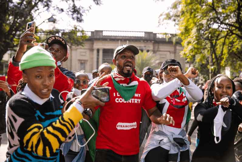 Activist Boniface Mwangi Arrested in Nairobi CBD