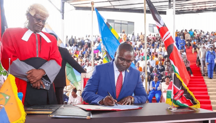 Homa Bay swears in new Deputy Governor