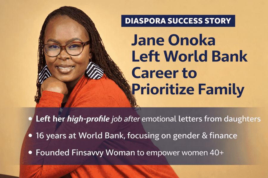 Kenyan Diaspora Who Left World Bank Career to Prioritize Family