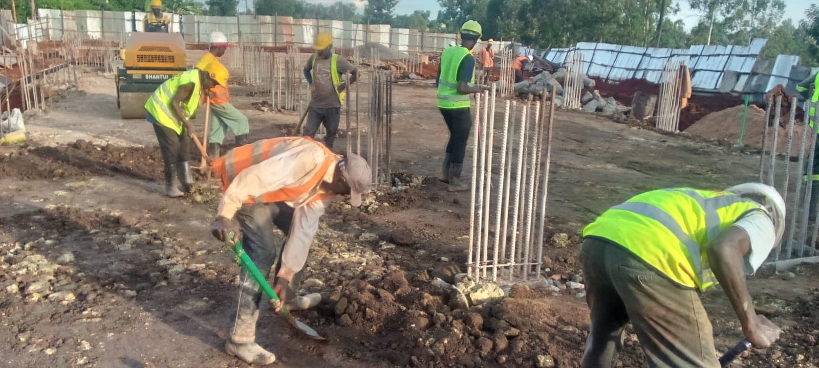 Foundation nears completion at Githunguri TVC