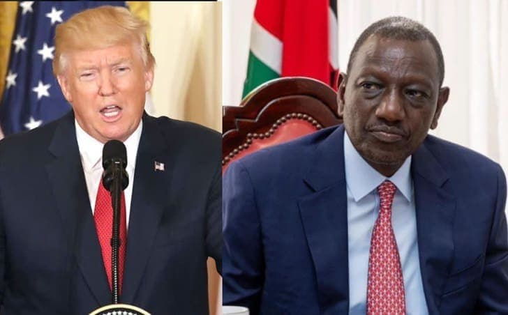 Ruto Flies Out to Washington, DC at Invitation of Donald Trump