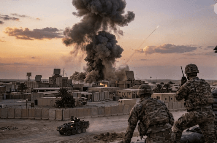 Iran says it targeted American base after fresh US strikes