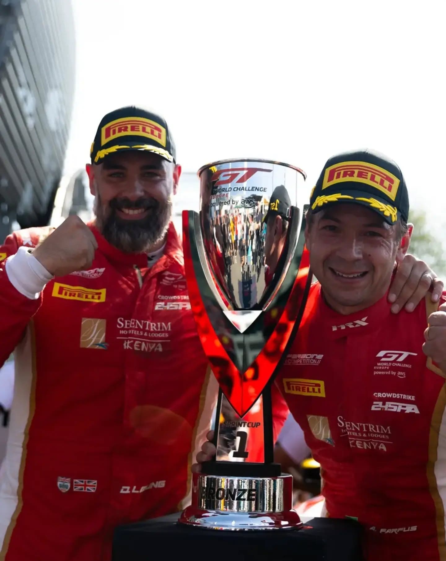 Sentrim Hotels fly Kenyan flag at the world endurance racing