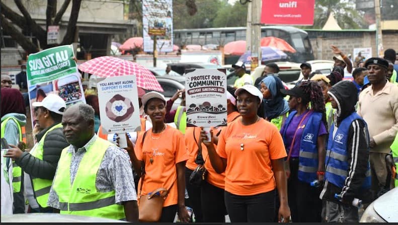 Kiambu walk raises awareness on rising alcohol and drug abuse