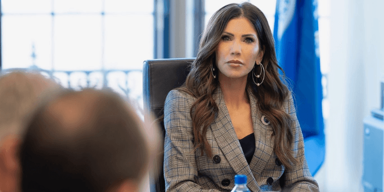 Kristi Noem Targeted as Man Threatens to Stab Her Eyes Out With a Knife