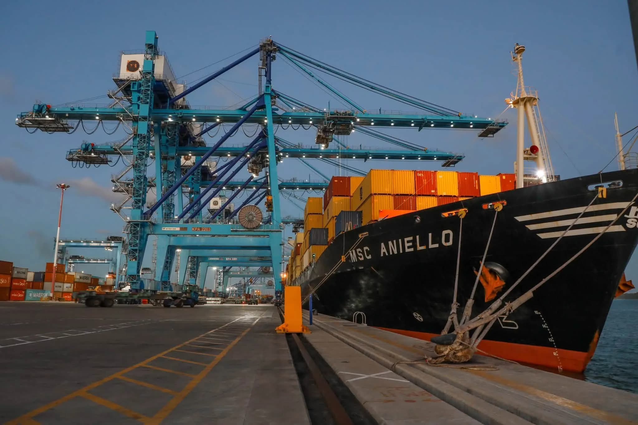 Mombasa Port sets new container handling record in push to cut vessel turnaround times