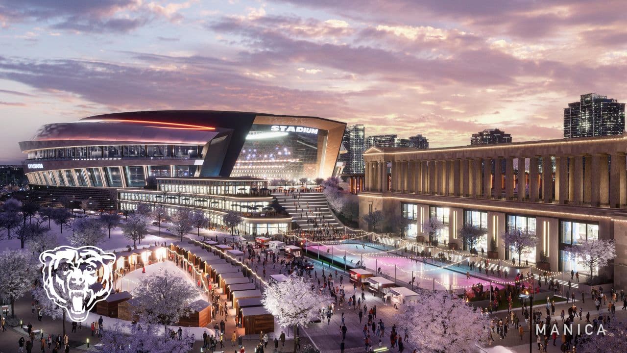 Proposed $3bn Chicago Bears Stadium Plans on Agenda as NFL Aims to Find Location