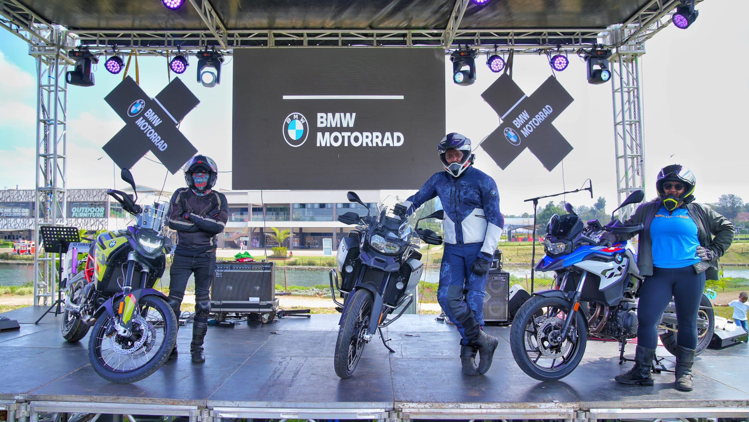 Inchcape introduces 3 2024 BMW adventure motorcycles in Kenya