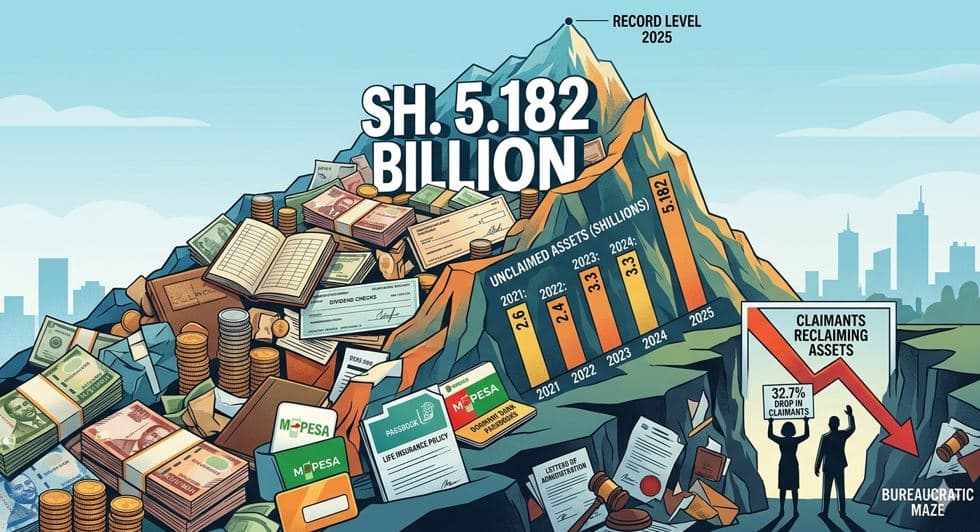 KSh5 Billion in Forgotten Wealth Piles Up as Fewer Kenyans Claim What’s Theirs