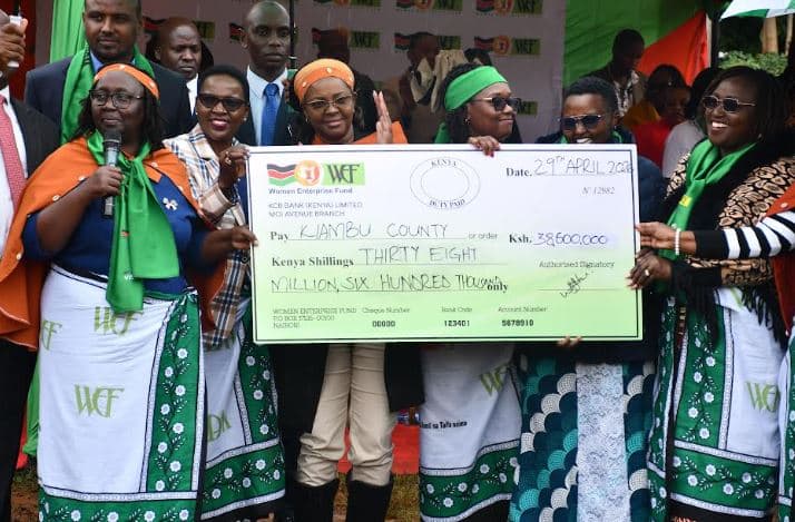 WEF disburses Sh38.6 million to Kiambu women groups