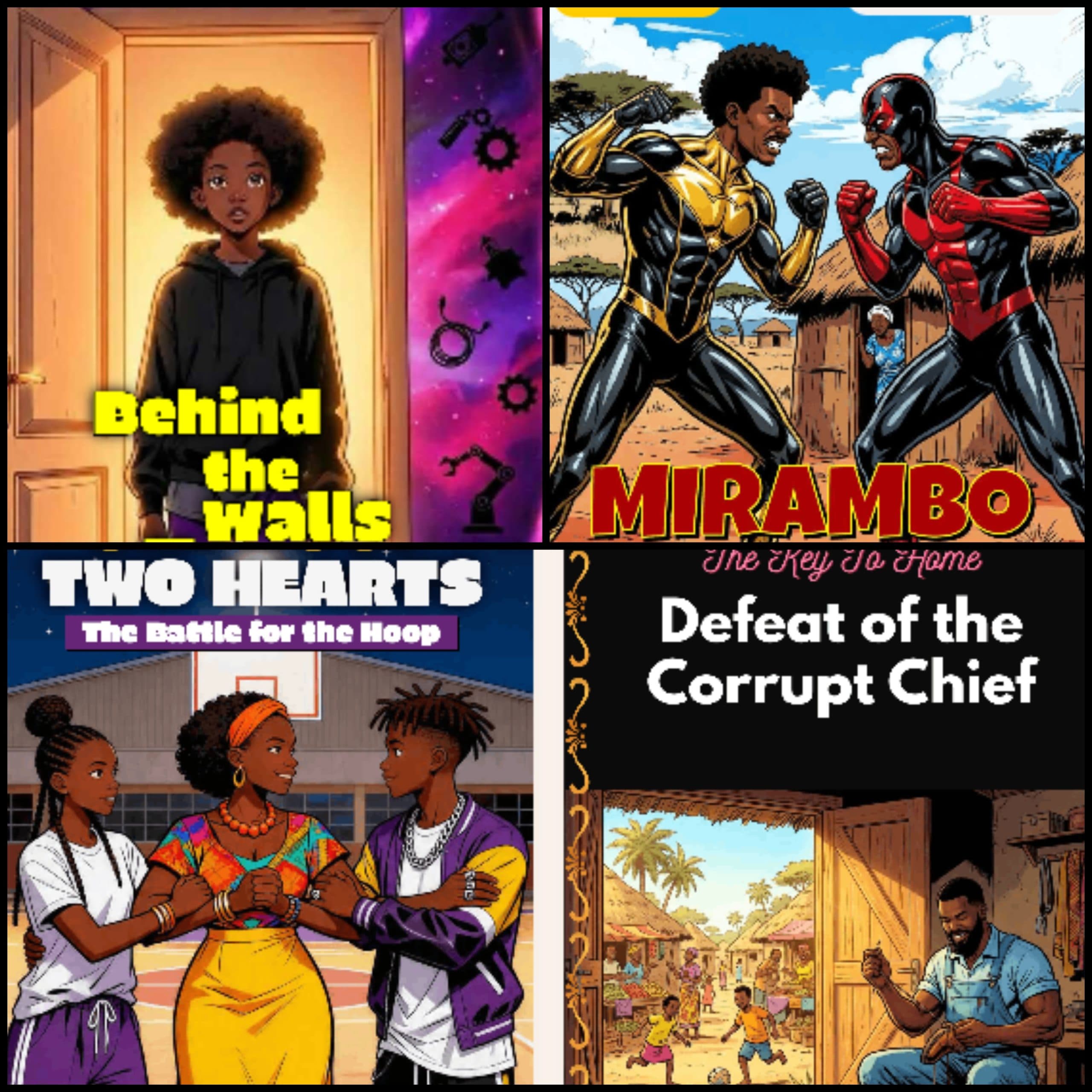 Young Kenyan creators harness AI to bring original comic stories to life