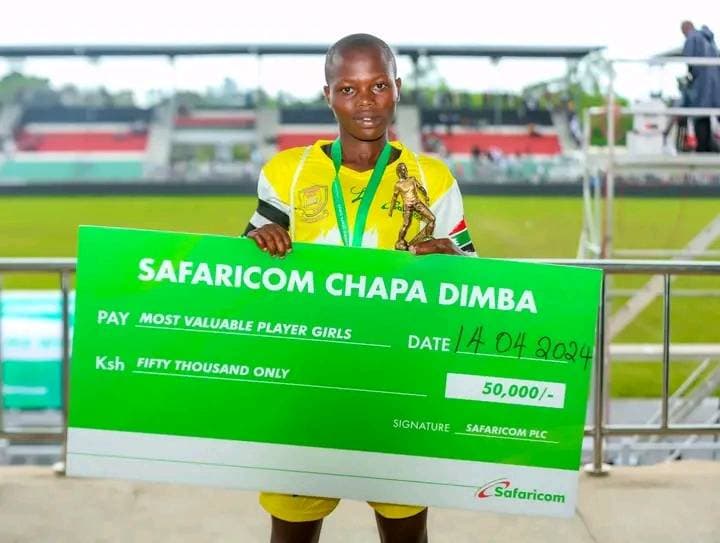 Shining Bright; Velma Owuor on what it takes to become an MVP at Chapa Dimba