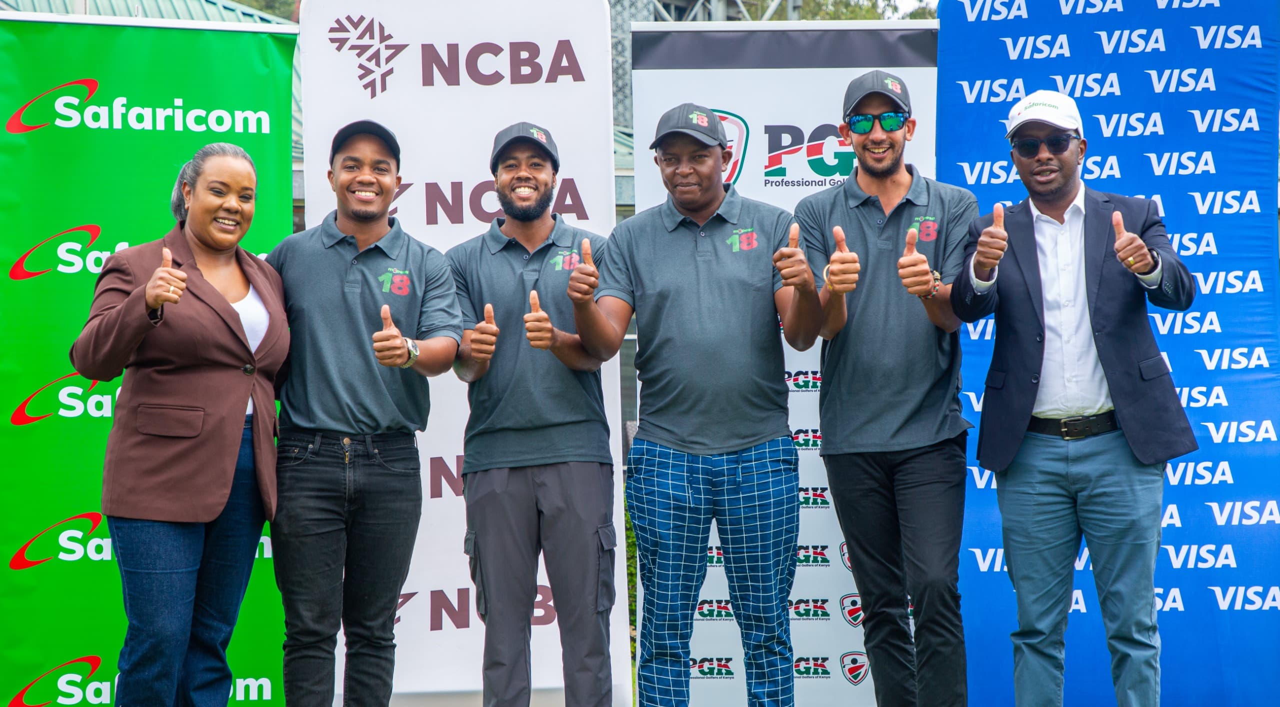 Safaricom invests Ksh. 3M to support four professional golfers in Kenya