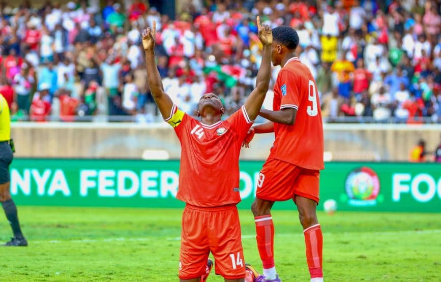Olunga Equals Oliech, Now Chasing William Ouma’s Historic Goal Record