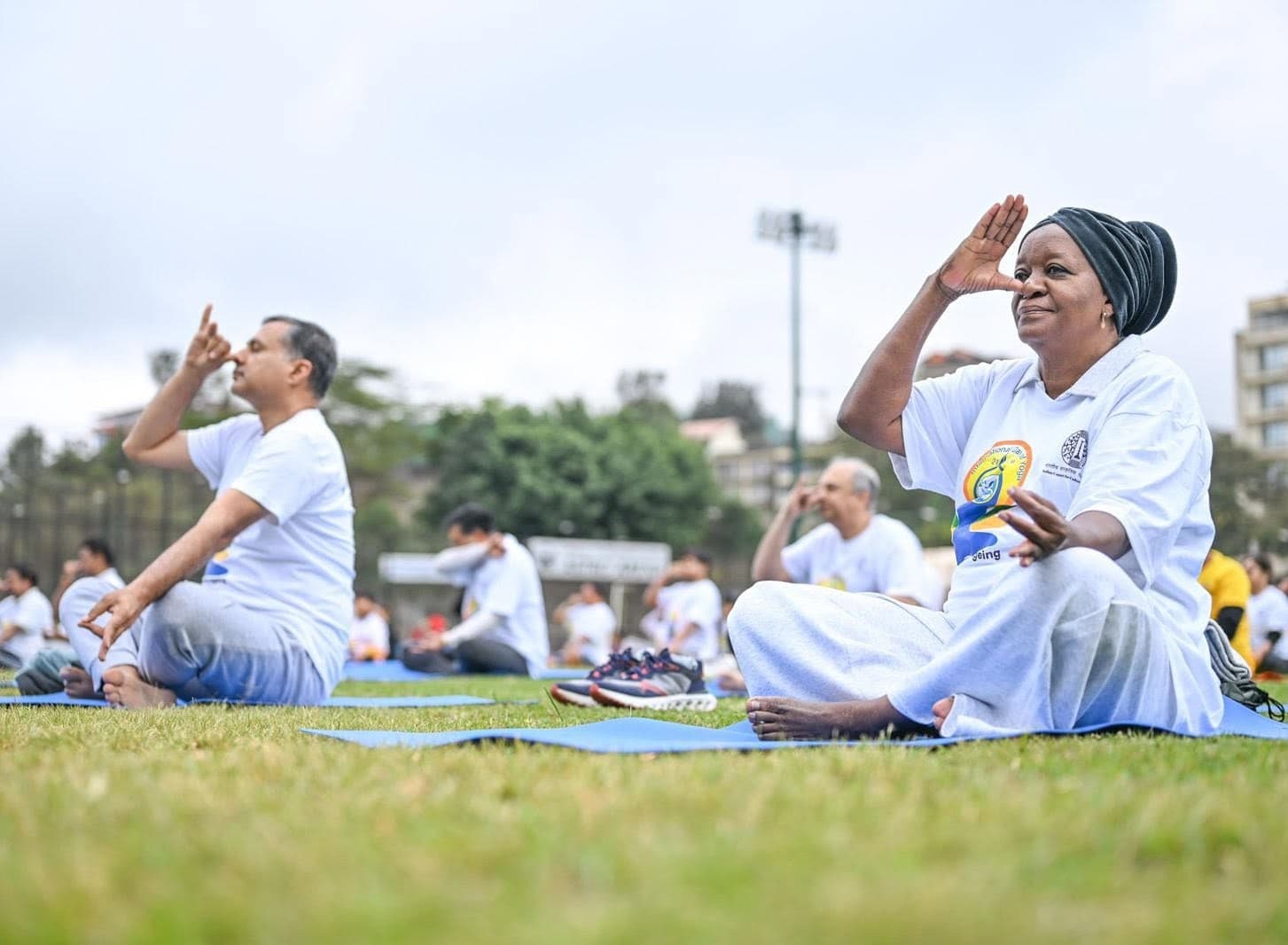 Over 2,500 attend International Day of Yoga celebrations