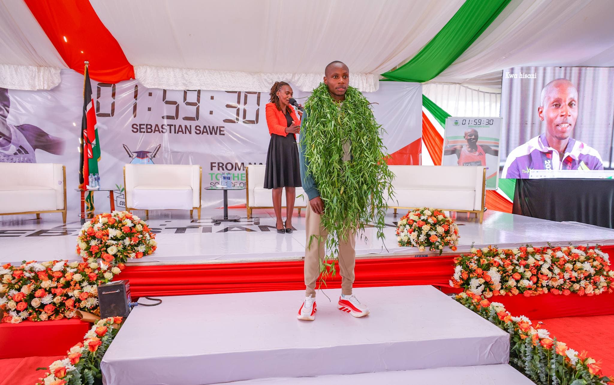 Nandi County accords Sawe heroic welcome after record setting fete in London