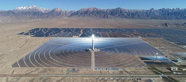 Delingha Solar Project: World’s Largest Solar Tower Reaches Full Operation in China under CGN Solar