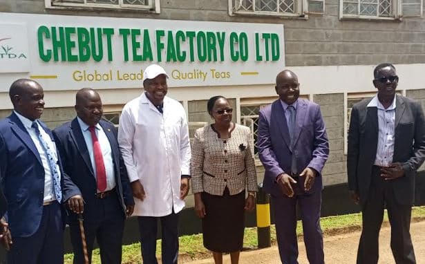 Chebut tea factory gets Sh79.1million for modern machines