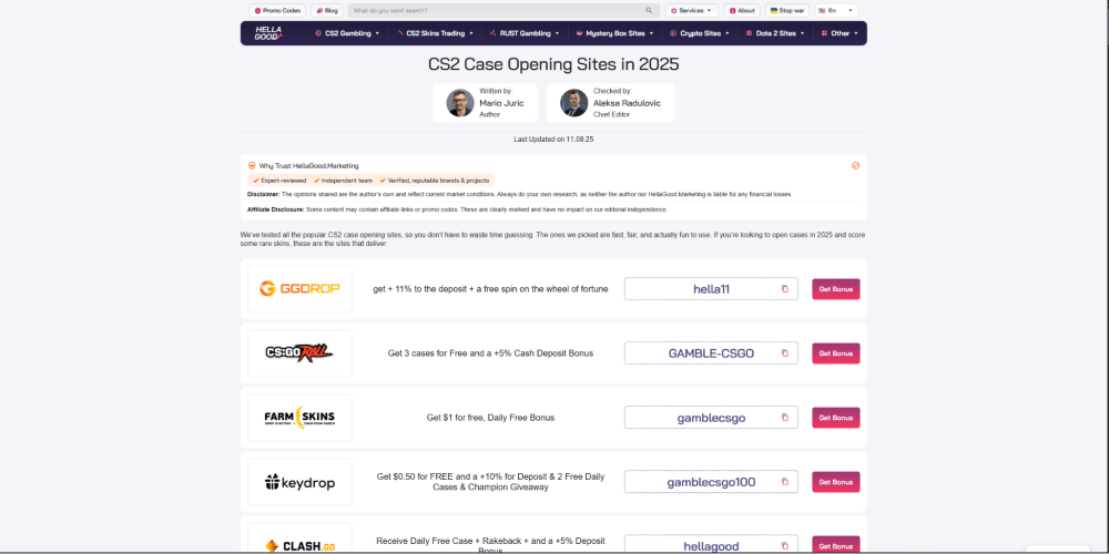 Maximize Your Skins: A Guide to the Best CS2 Case Opening Sites