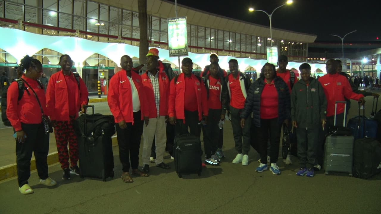 Kenya’s first batch of 13 departs for the World Athletics U-20 Championships in Eugene, Oregon