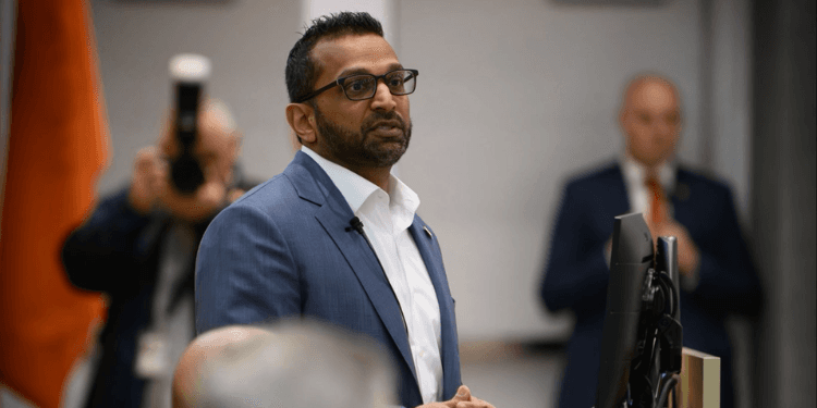 Hangover Watch at the FBI? Group Seeks Patel’s ‘Drunk,’ ‘Unresponsive’ Security Records
