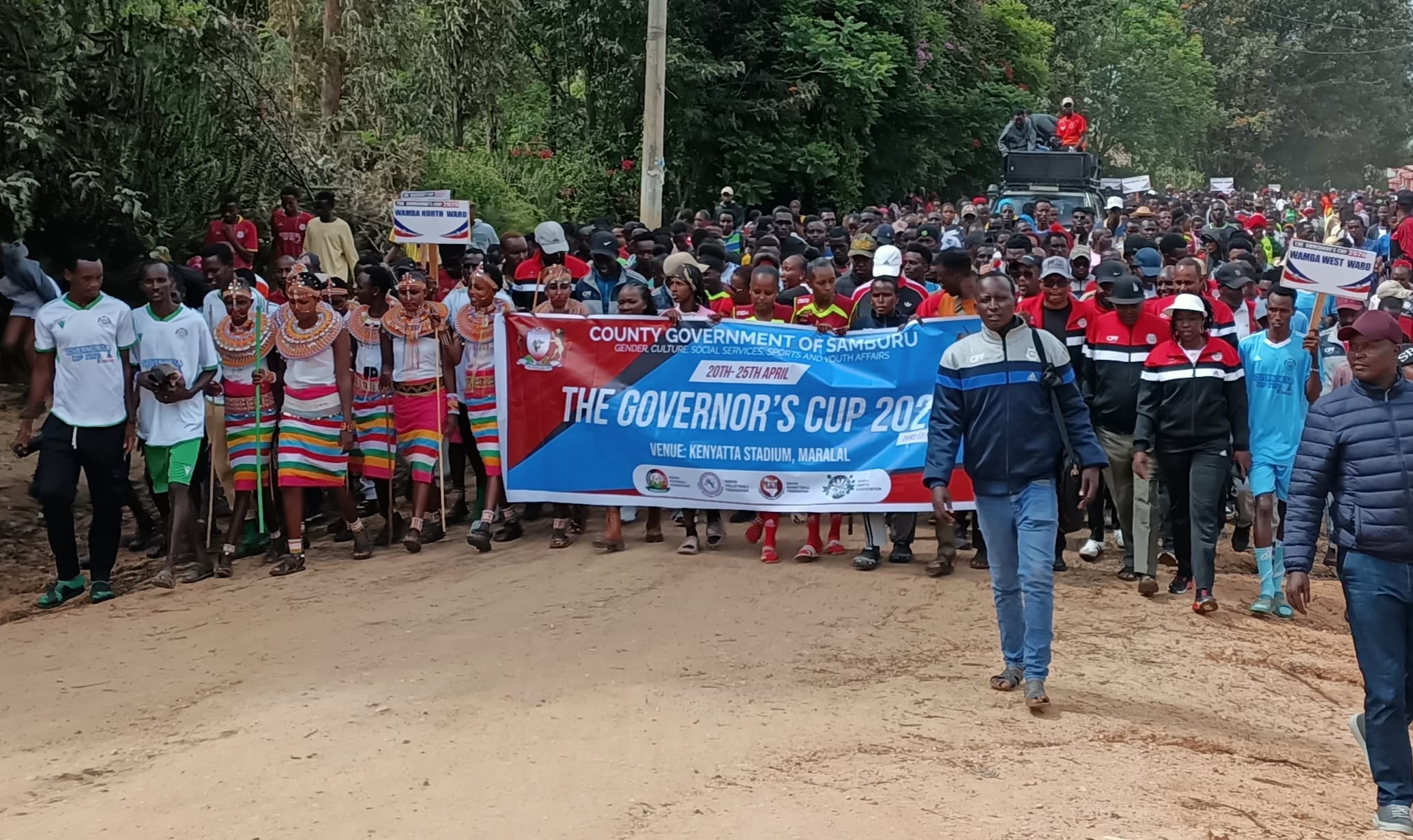Peace and talent promotion sports launched in Samburu