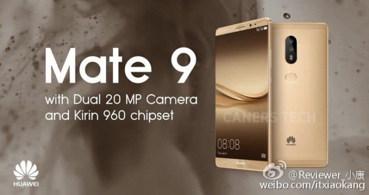 The Huawei Mate 9 Will Reportedly Come in Three Variants