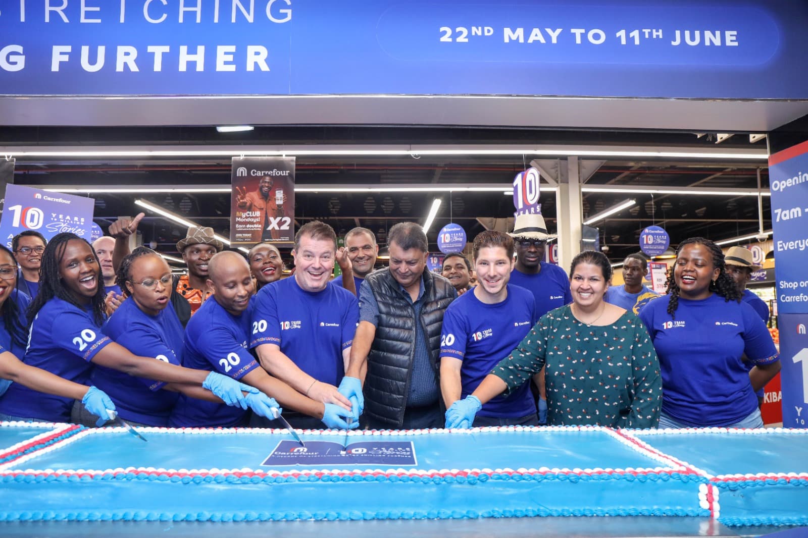 Carrefour Marks 10 Years in Kenya with Sh14.9 Billion Investment and Nationwide Customer Rewards Campaign