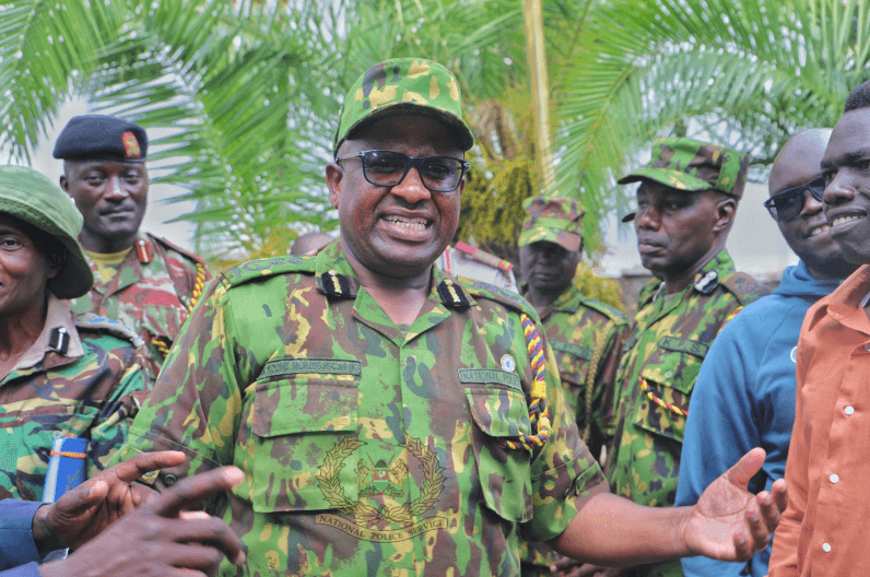 IG Koome Visits Baringo as Fears Spread Over Rise in Bandit Attacks