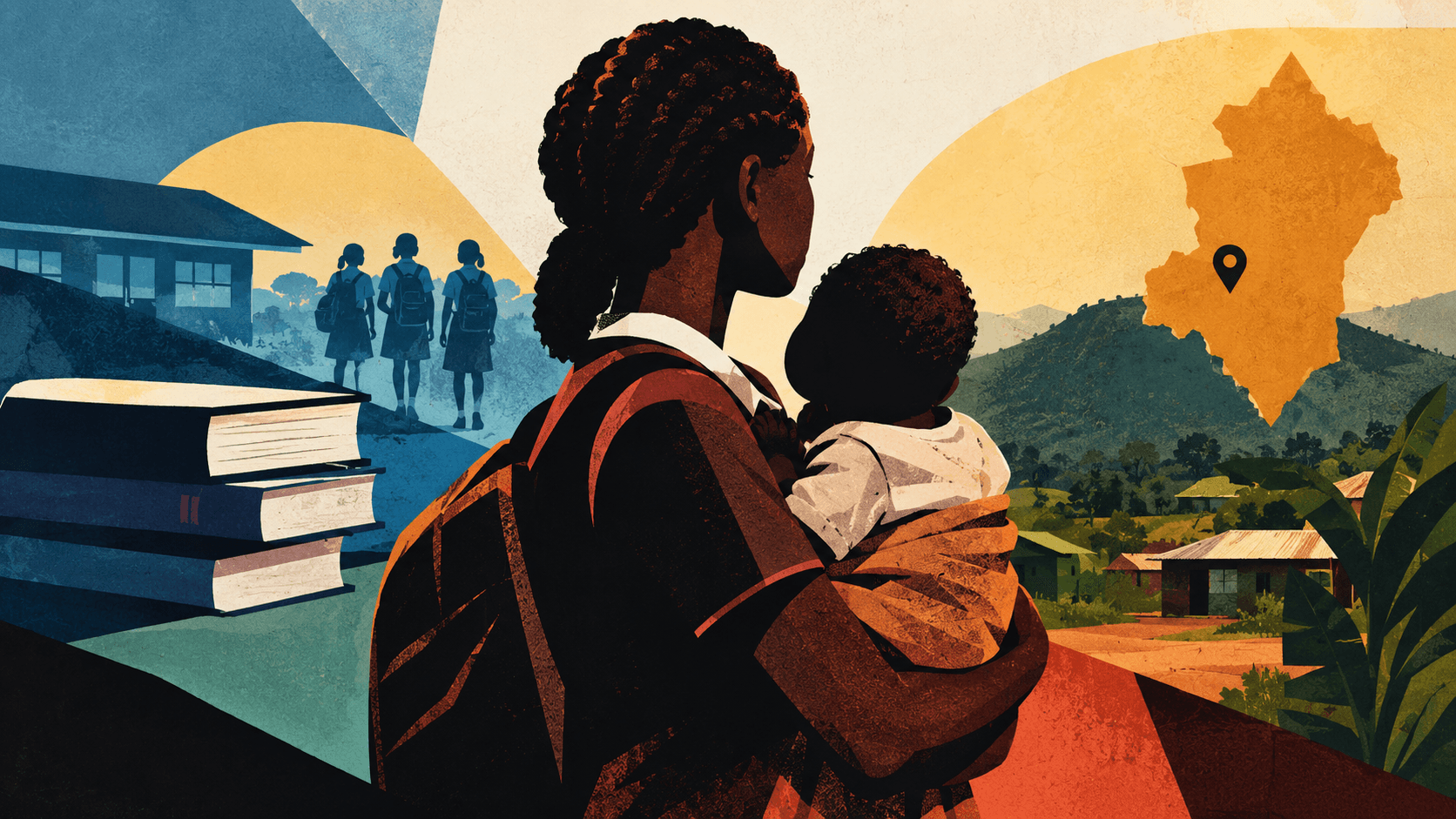 In Kenya’s Bungoma County, girls are growing up holding babies instead of books