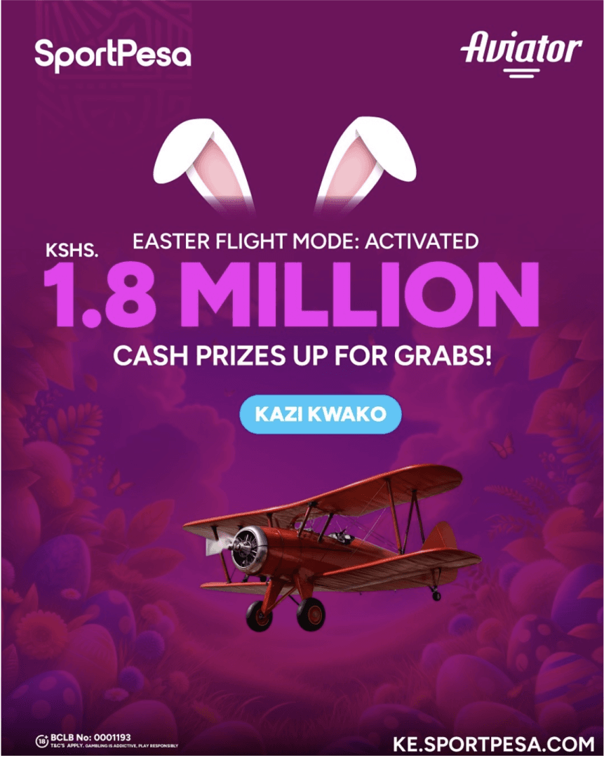 SportPesa unveils exciting Easter Aviator campaign with KSh 1.8 Million prize pool