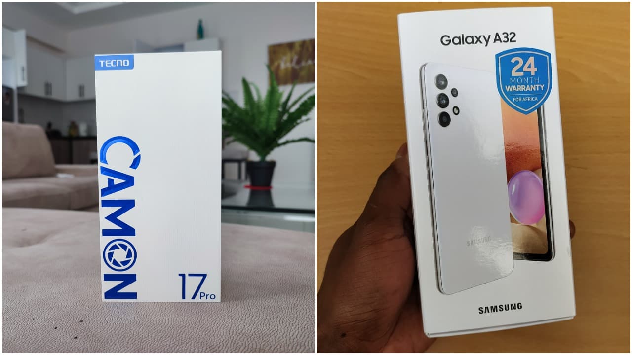 Tecno Camon 17 Pro Vs Samsung Galaxy A32