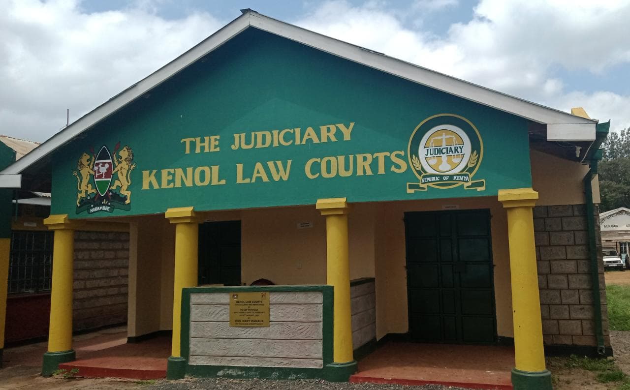 Kenol courts achieve 88 percent case clearance rate