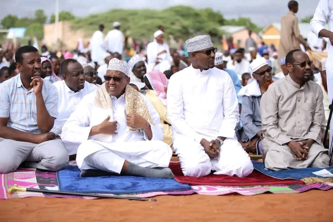 Muslim faithful in Ijara celebrate Eid al-Adha