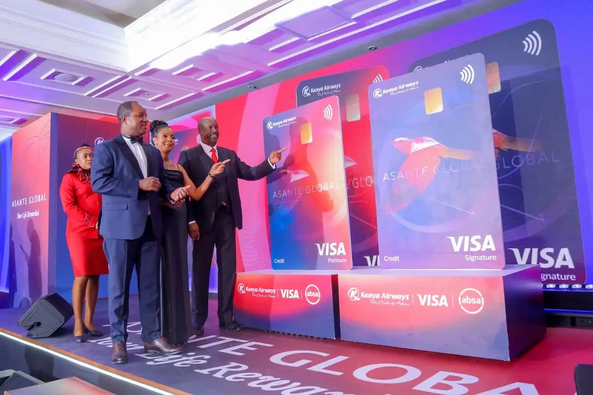 Visa Partners with Kenya Airways and Absa to Launch Asante Global Travel Card in Kenya