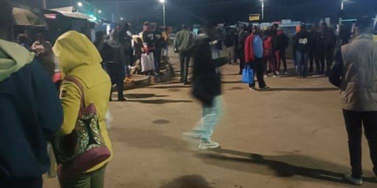Thika Road Traffic Disruption and Tension as Passengers Are Left Stranded